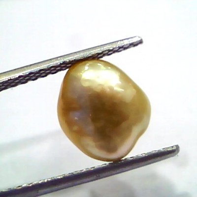 3.57 Ct Certified Natural Venunjula Real Sea Pearl, Real Moti