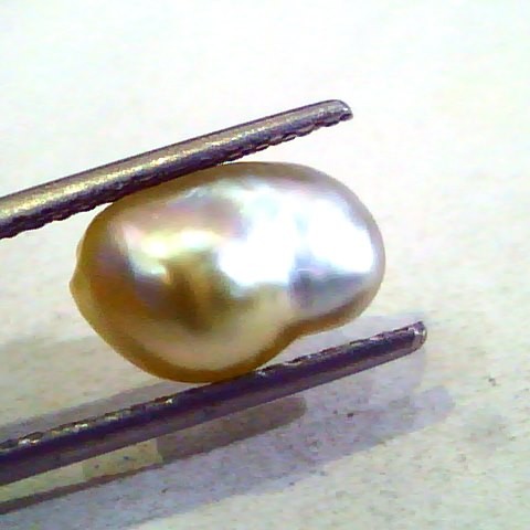 3.58 Ct Certified Natural Venunjula Real Pearl/Real Moti