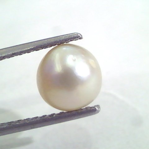 3.60 Ct Natural Certified Real South Sea Pearl,Certified Moti