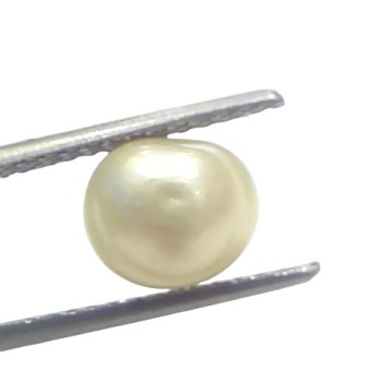 3.64 Ct Certified Natural Venunjula Real Sea Pearl Real Moti For Moon 3.64 Ct Certified Natural Venunjula Real Sea Pearl Real Moti For Moon