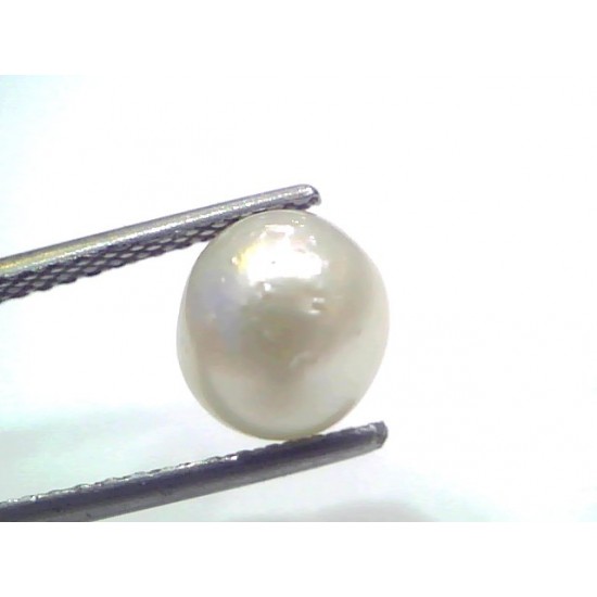 3.98 Ct Natural Certified Real South Sea Pearl Certified Moti