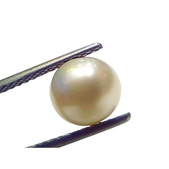 3.80 Ct Natural Certified Real South Sea Pearl Certified Moti