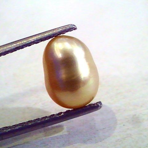 3.86 Ct Certified Natural Venunjula Real Pearl/Real Moti