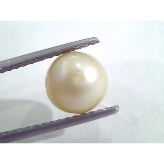 4.86 Ct Natural Certified Real South Sea Pearl,Certified Moti
