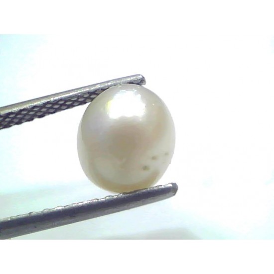 4.20 Ct Natural Certified Real South Sea Pearl Certified Moti