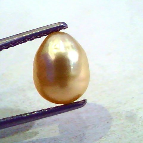 4.01 Ct Certified Natural Venunjula Real Pearl/Real Moti
