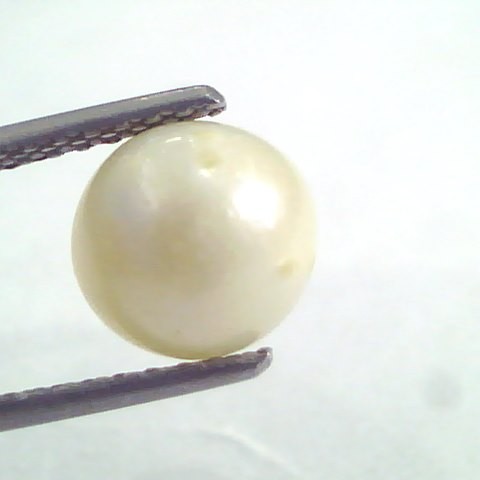 4.39 Ct Natural Certified Real South Sea Pearl,Certified Moti