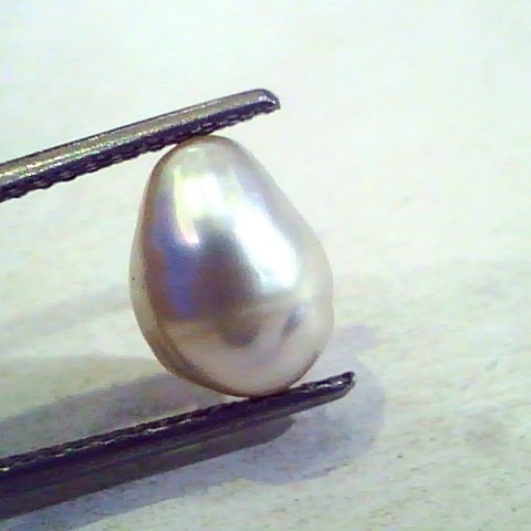 4.18 Ct Certified Natural Venunjula Real Pearl/Real Moti