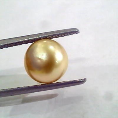 4.21 Ct 11.55 Chaw Natural Real Basra Pearl Moti Certified *RARE
