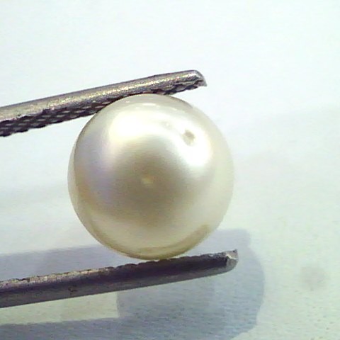 4.80 Carat Natural Certified Real South Sea Pearl,Certified Moti