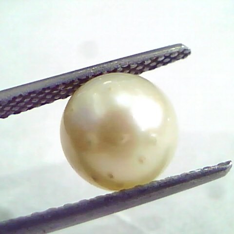 4.48 Ct Natural Certified Real South Sea Pearl,Certified Moti