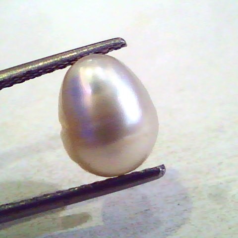 4.32 Ct Certified Natural Venunjula Real Pearl/Real Moti