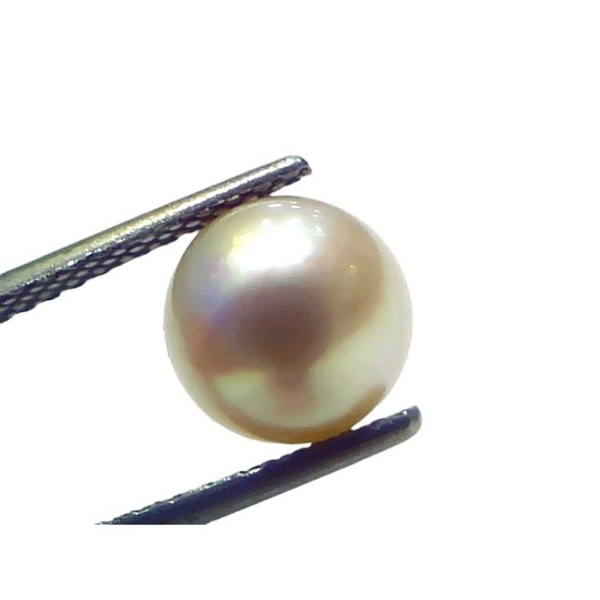 4.59 Ct Natural Certified Real South Sea Pearl Certified Moti