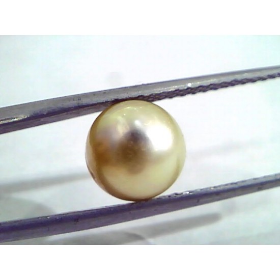 4.74 Ct Natural Certified Real South Sea Pearl,Certified Moti