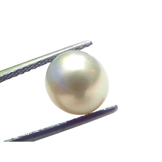 5.32 Ct Natural Certified Real South Sea Pearl Certified Moti