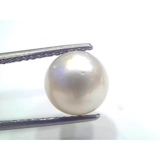 5.52 Ct Natural Certified Real South Sea Pearl Certified Moti