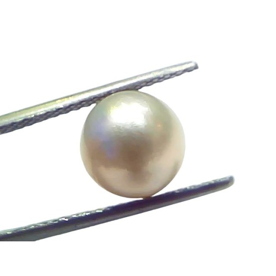 5.44 Ct Natural Certified Real South Sea Pearl Certified Moti