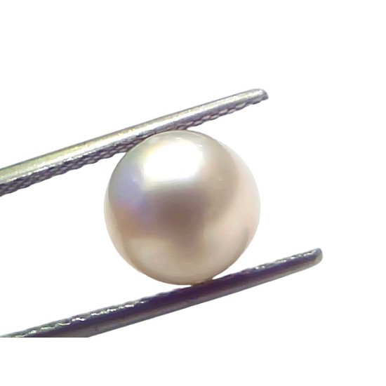 5.49 Ct Natural Certified Real South Sea Pearl Certified Moti