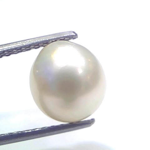 5.87 Ct Natural Certified Real South Sea Pearl Certified Moti