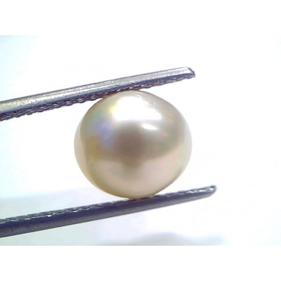 5.93 Ct Natural Certified Real South Sea Pearl Certified Moti