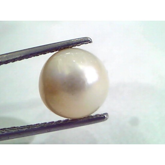 6.02 Ct Natural Certified Real South Sea Pearl,Certified Moti
