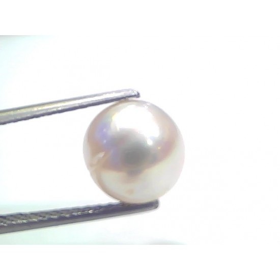 6.11 Ct Natural Certified Real South Sea Pearl Certified Moti