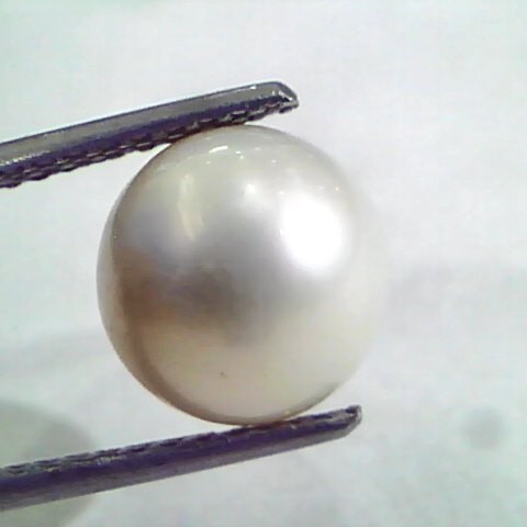 6.35 Ct Natural Certified Real South Sea Pearl,Certified Moti