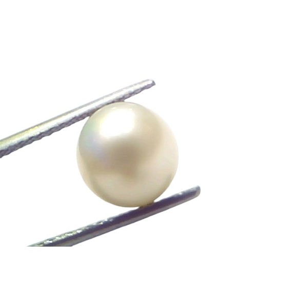 6.52 Ct Natural Certified Real South Sea Pearl Certified Moti
