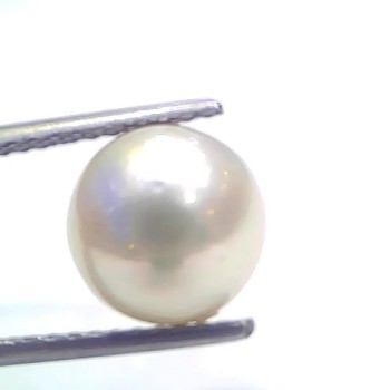 6.80 Ct Natural Certified Real South Sea Pearl Certified Moti