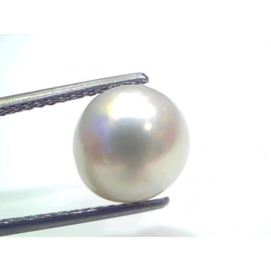 7.40 Ct Natural Certified Real South Sea Pearl Certified Moti