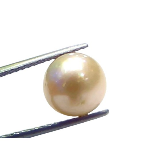 7.64 Ct Natural Certified Real South Sea Pearl Certified Moti