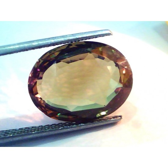 Huge 12.81 Ct Untreated Natural GII Certified Colour Changing Alexandrite
