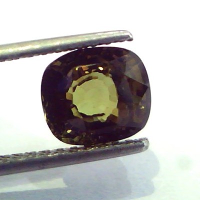 2.97 Ct Untreated Natural Colour Changing Alexandrite GII Certified