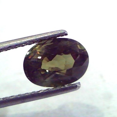 3.08 Ct Untreated Natural Certified Colour Changing Alexandrite