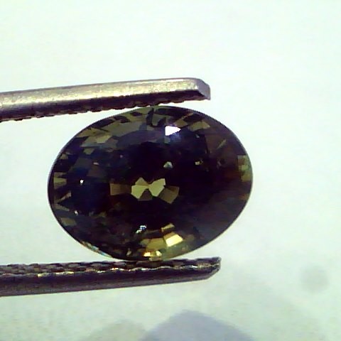 3.30 Ct Untreated Natural Colour Changing Alexandrite GII Certified