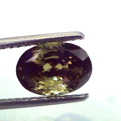 3.65 Ct Untreated Natural Colour Changing Alexandrite GII Certified