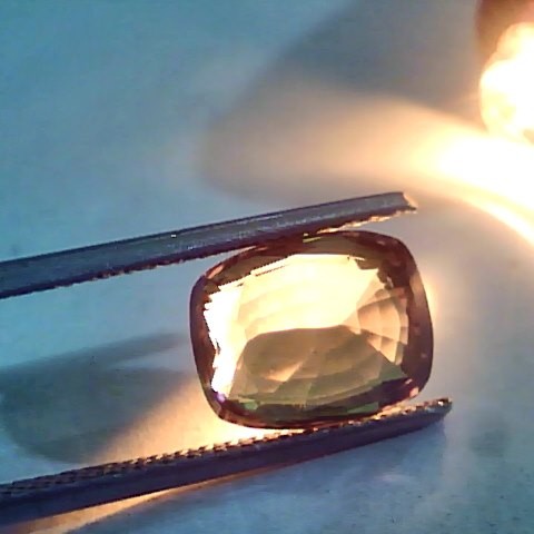 4.01 Ct Untreated Natural Certified Colour Changing Alexandrite