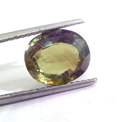 5.57 Ct Untreated Natural Certified Colour Changing Alexandrite