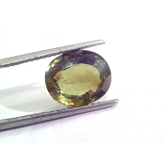 5.57 Ct Untreated Natural Certified Colour Changing Alexandrite