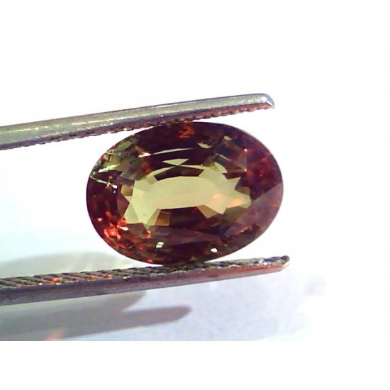7.04 Ct Untreated Natural Colour Changing Alexandrite GII Certified
