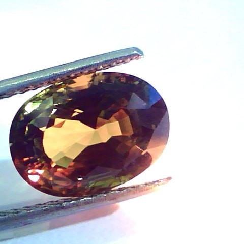 7.66 Ct Untreated Natural Colour Changing Alexandrite GII Certified