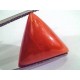 Huge 14.57 Ct Untreated Natural Italian Triangle Red Coral AAA