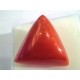 Huge 19.25 Ct Untreated Natural Italian Triangle Red Coral AAA