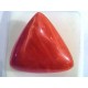 Huge 22.70 Ct Untreated Natural Italian Triangle Red Coral AAA