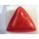 Huge 24.30 Ct Untreated Natural Italian Triangle Red Coral AAA