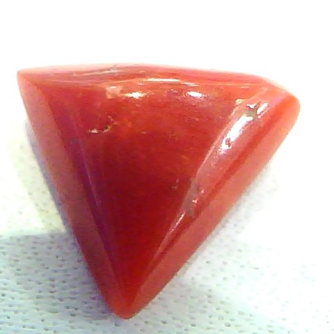 4.29 Carat Natural Red Italian Coral Gemstone