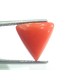 4.85 Ct 8 Ratti Natural Italian Triangle Red Coral Moonga Gems