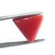 4.93 Ct 8.1 Ratti Natural Italian Triangle Red Coral Moonga Gems