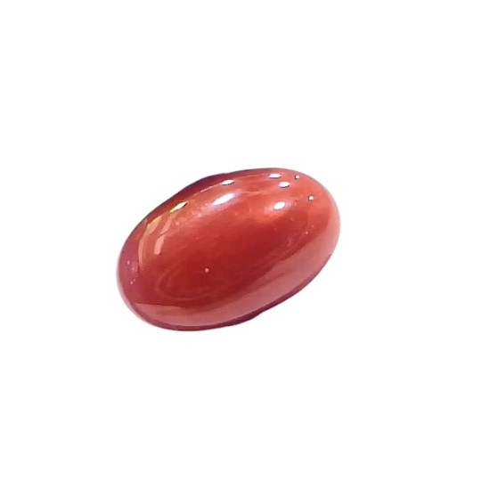 5.24 Ct 5.82 Ratti Natural Untreated Italian Red Coral Moonga AAAAA