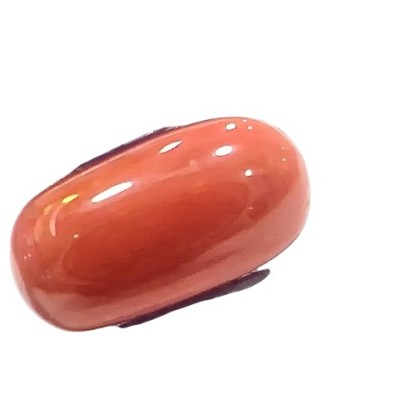 7.51 Ct 8.3 Ratti Natural Untreated Italian Red Coral Moonga Gems 7.51 Ct 8.3 Ratti Natural Untreated Italian Red Coral Moonga Gems